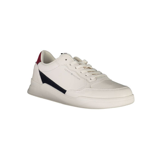 Tommy Hilfiger Bianco Leather Men Sneaker - ClickThatClicks 
