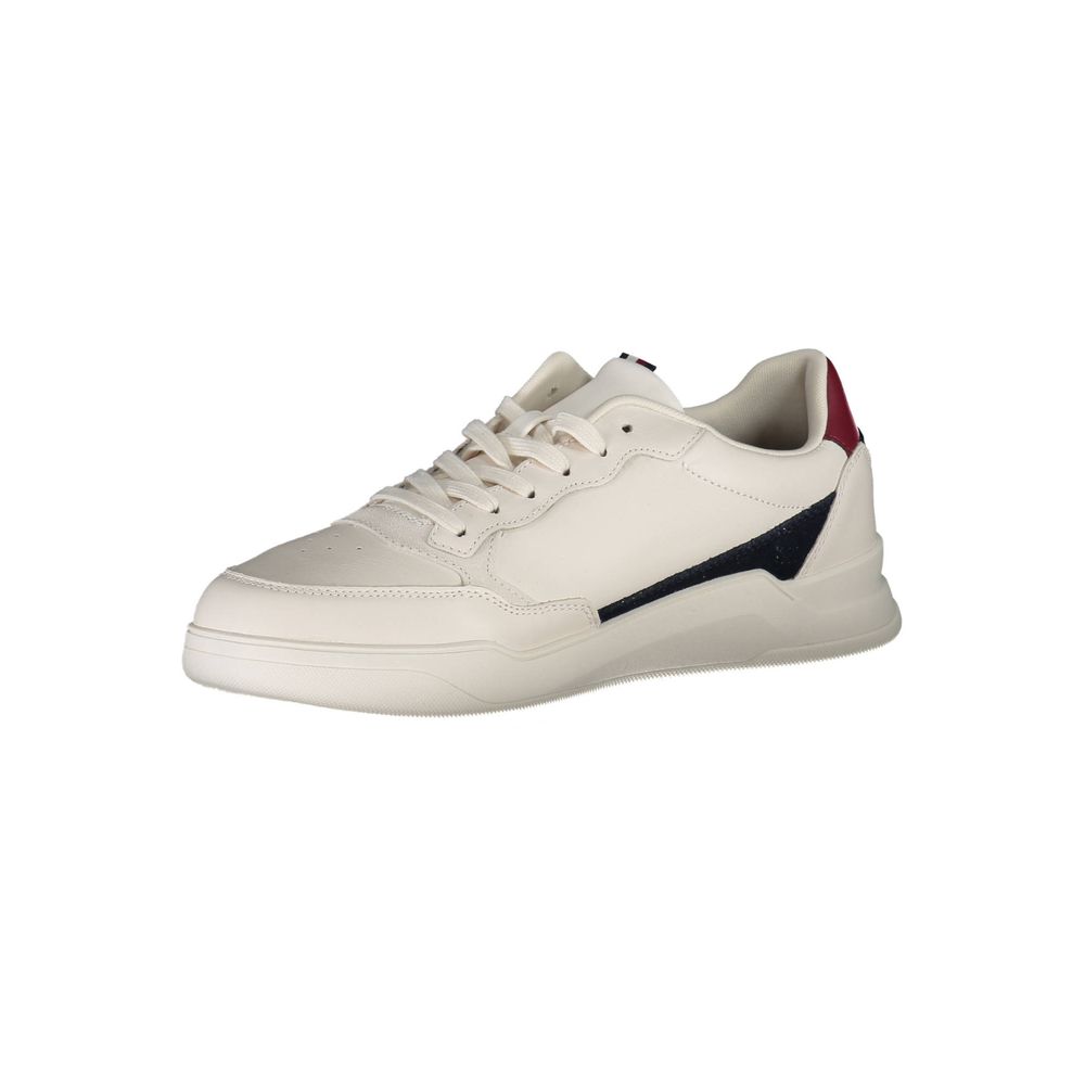Tommy Hilfiger Bianco Leather Men Sneaker - ClickThatClicks 