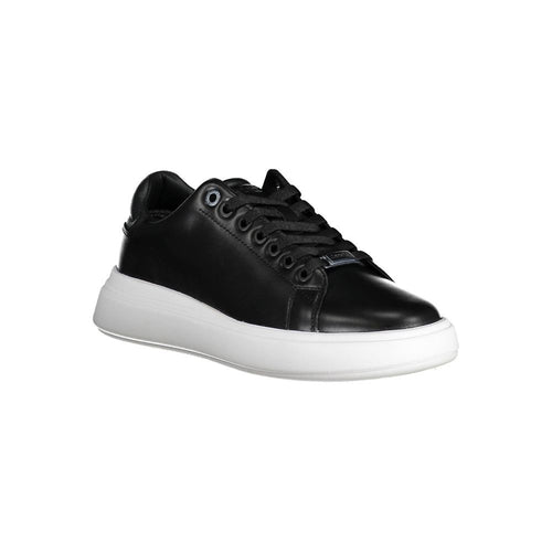 Calvin Klein Nero Pelle Donna Sneaker - ClickThatClicks 