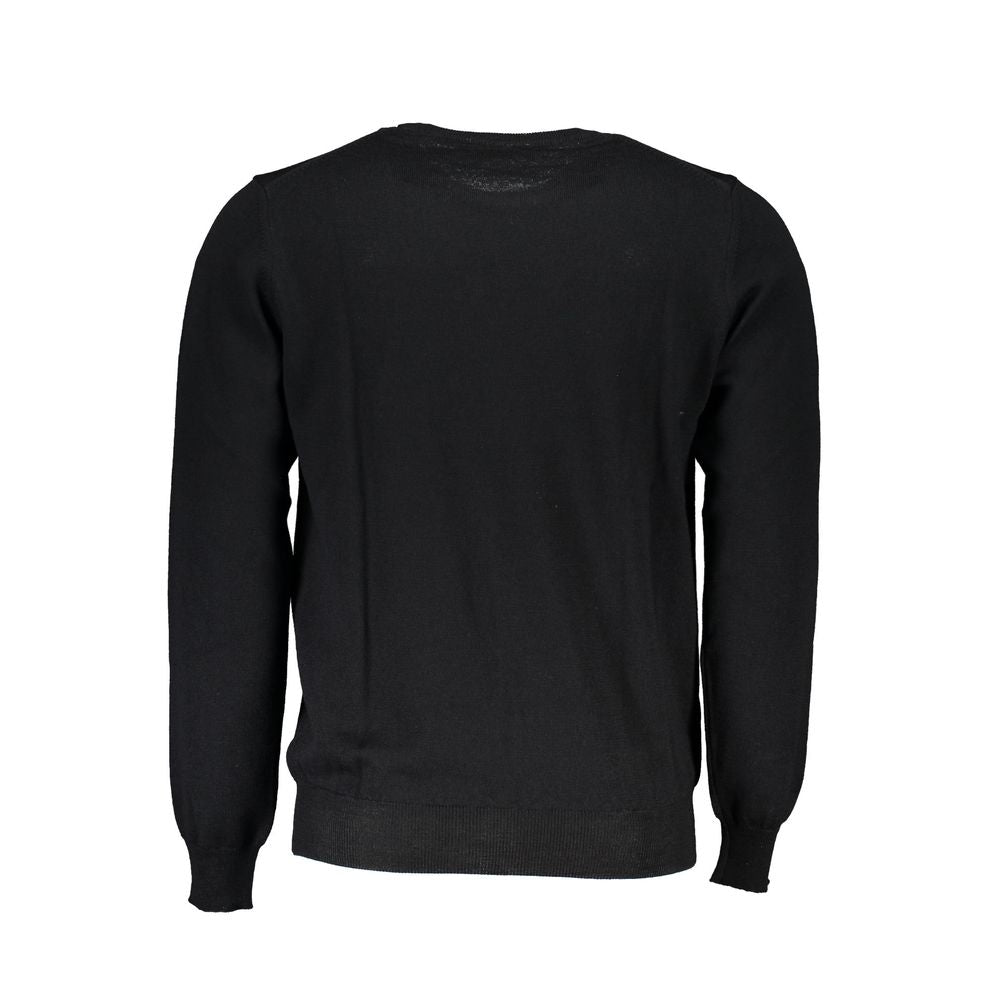North Sails Nero Tessuto Men Sweater - ClickThatClicks 