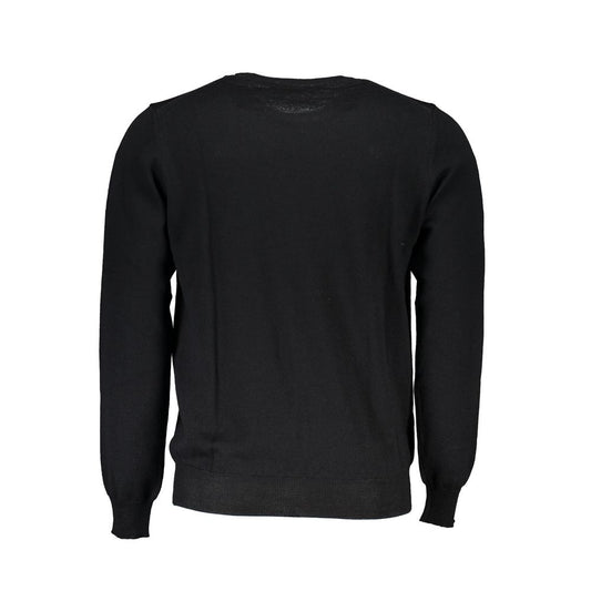 North Sails Nero Tessuto Men Sweater - ClickThatClicks 