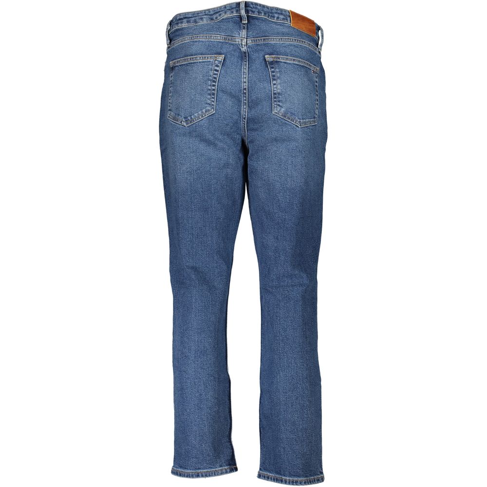 Tommy Hilfiger Blue Cotton Women Jeans - ClickThatClicks 