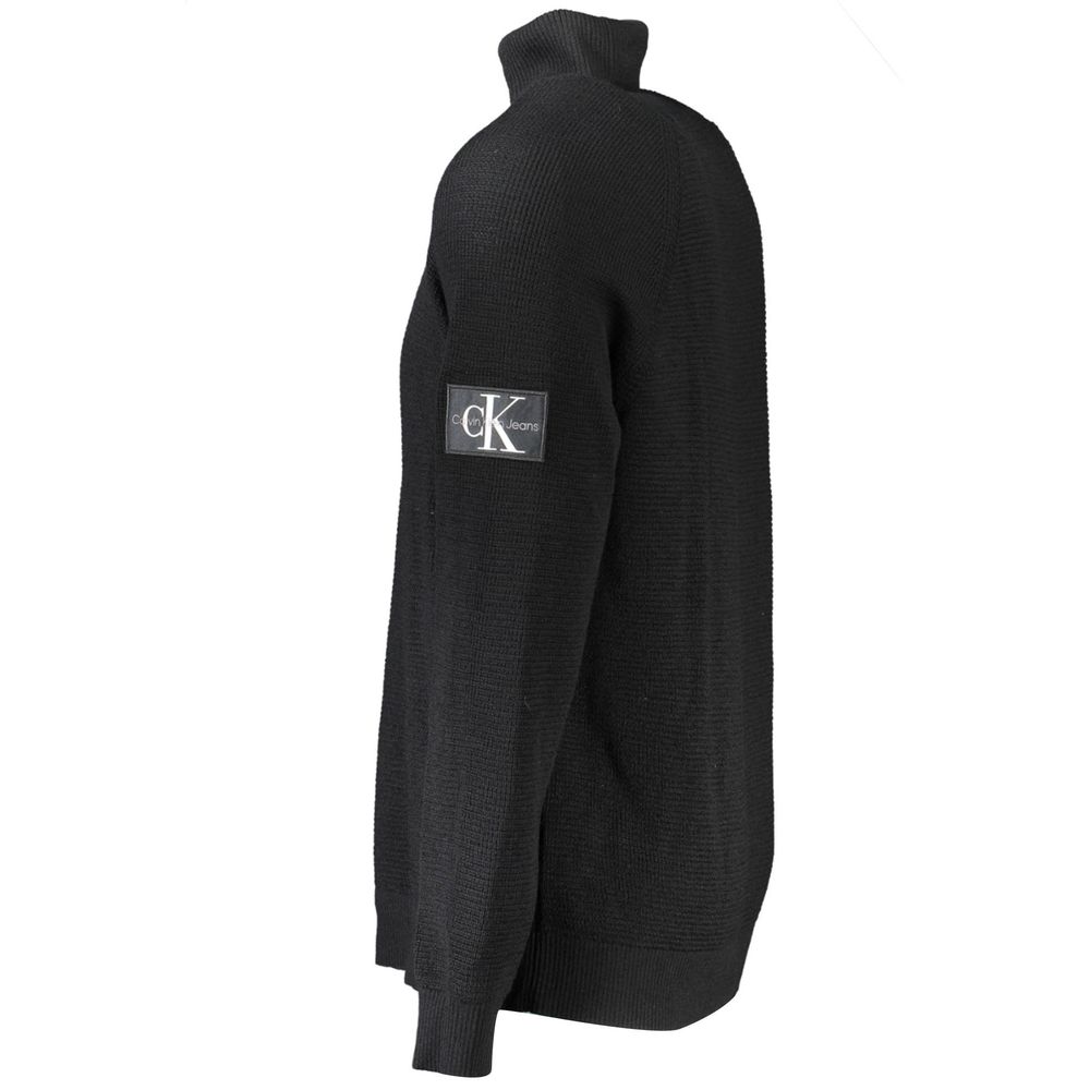 Calvin Klein Black Wool Mens Sweater - ClickThatClicks 