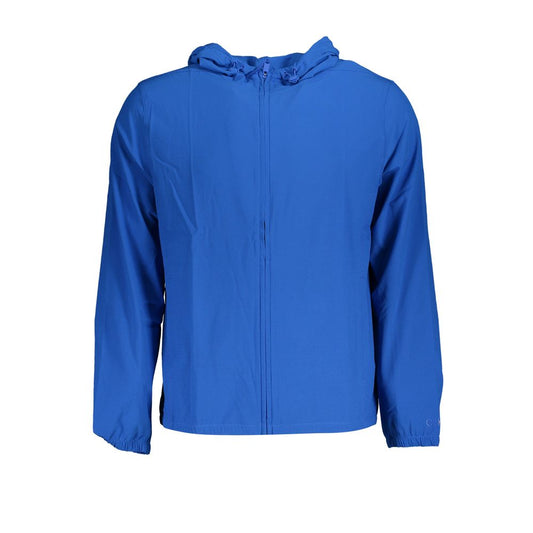 Calvin Klein Blue Polyester Men's Sports Jacket - ClickThatClicks 