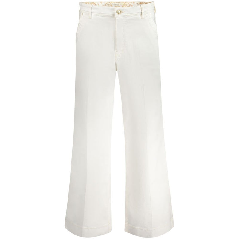 Guess Jeans White Cotton Women Jeans