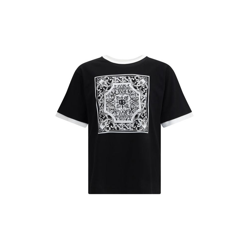 Dolce & Gabbana Black Cotton Clothing