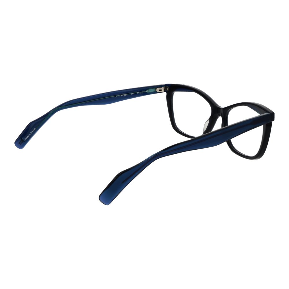 Yohji Yamamoto Blue Plastic Glasses (Frames) - ClickThatClicks 
