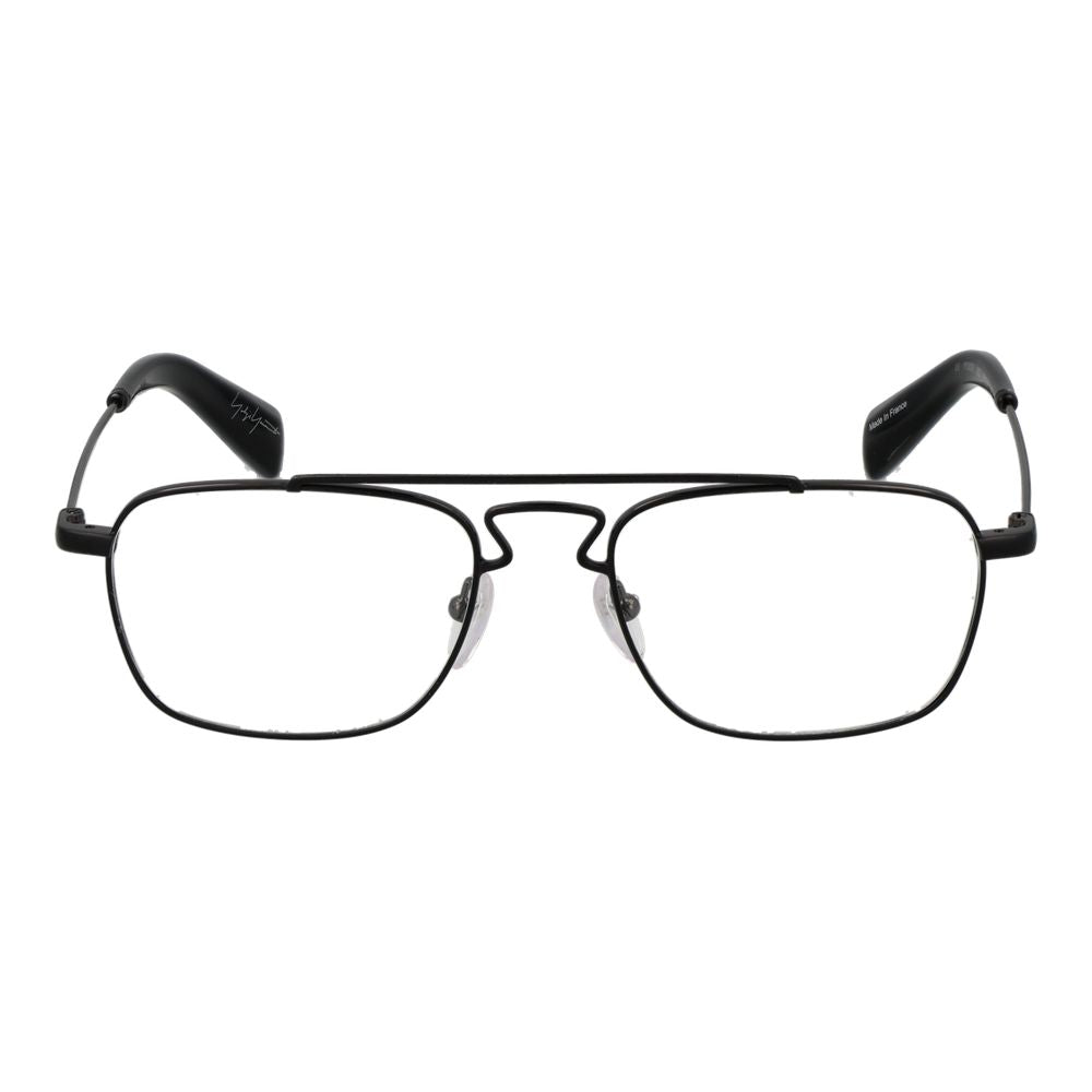 Yohji Yamamoto Black Metal Glasses (Frames) - ClickThatClicks 