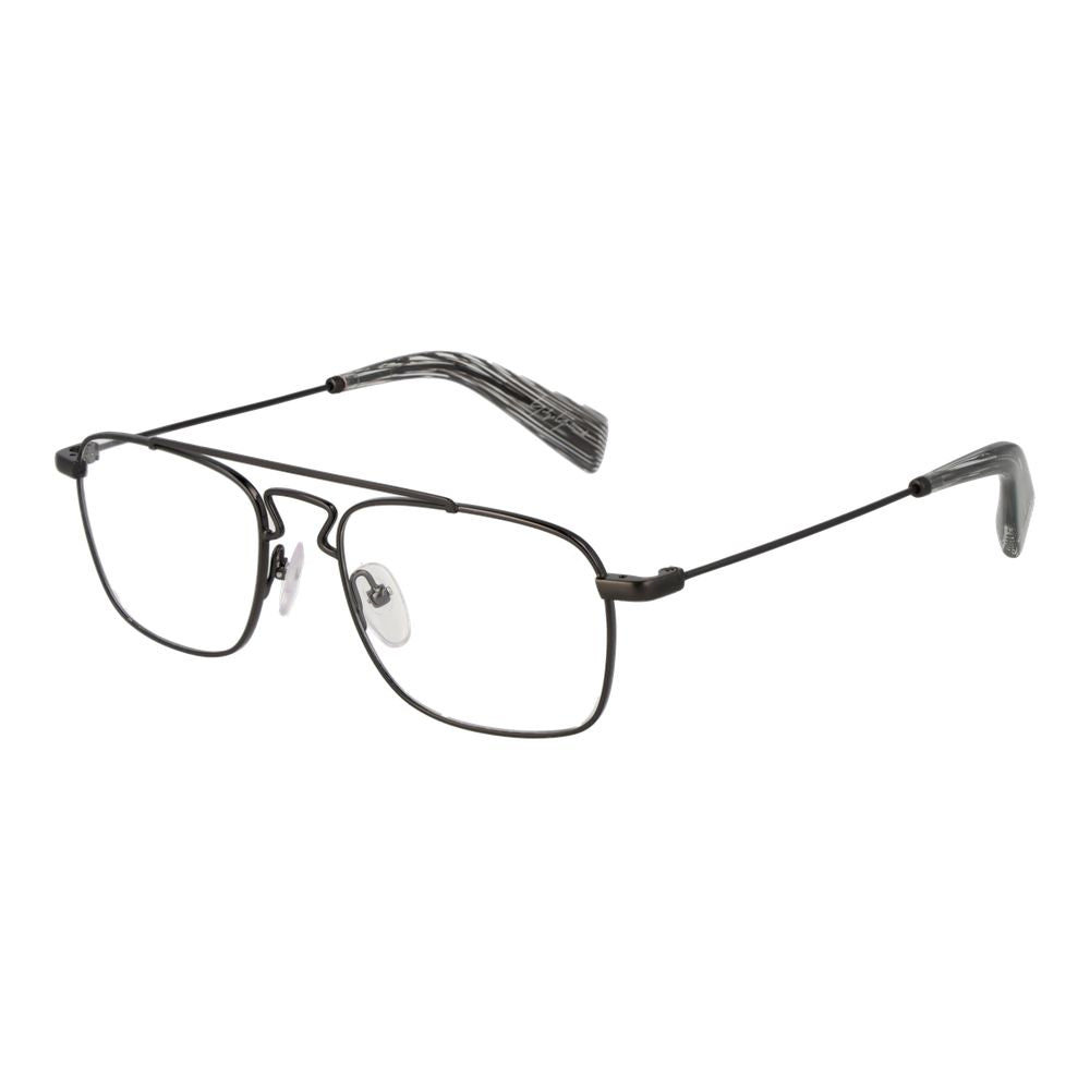 Yohji Yamamoto Gray Metal Glasses (Frames) - ClickThatClicks 