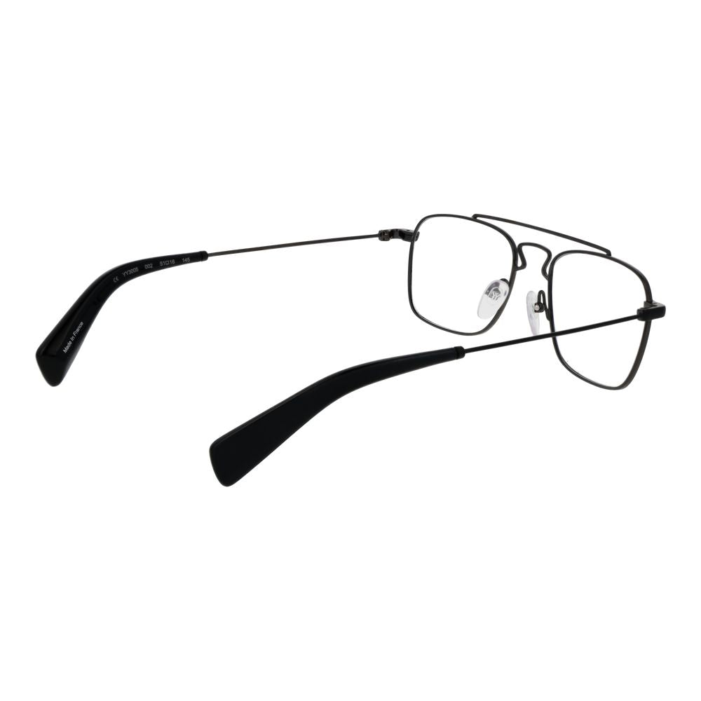 Yohji Yamamoto Black Metal Glasses (Frames) - ClickThatClicks 