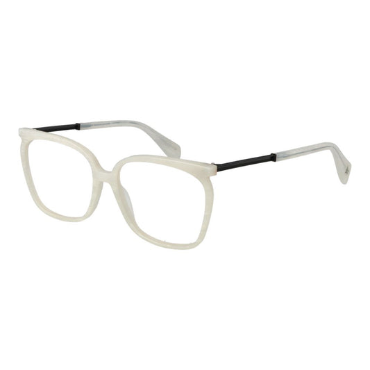 Yohji Yamamoto White Plastic Glasses (Frames) - ClickThatClicks 
