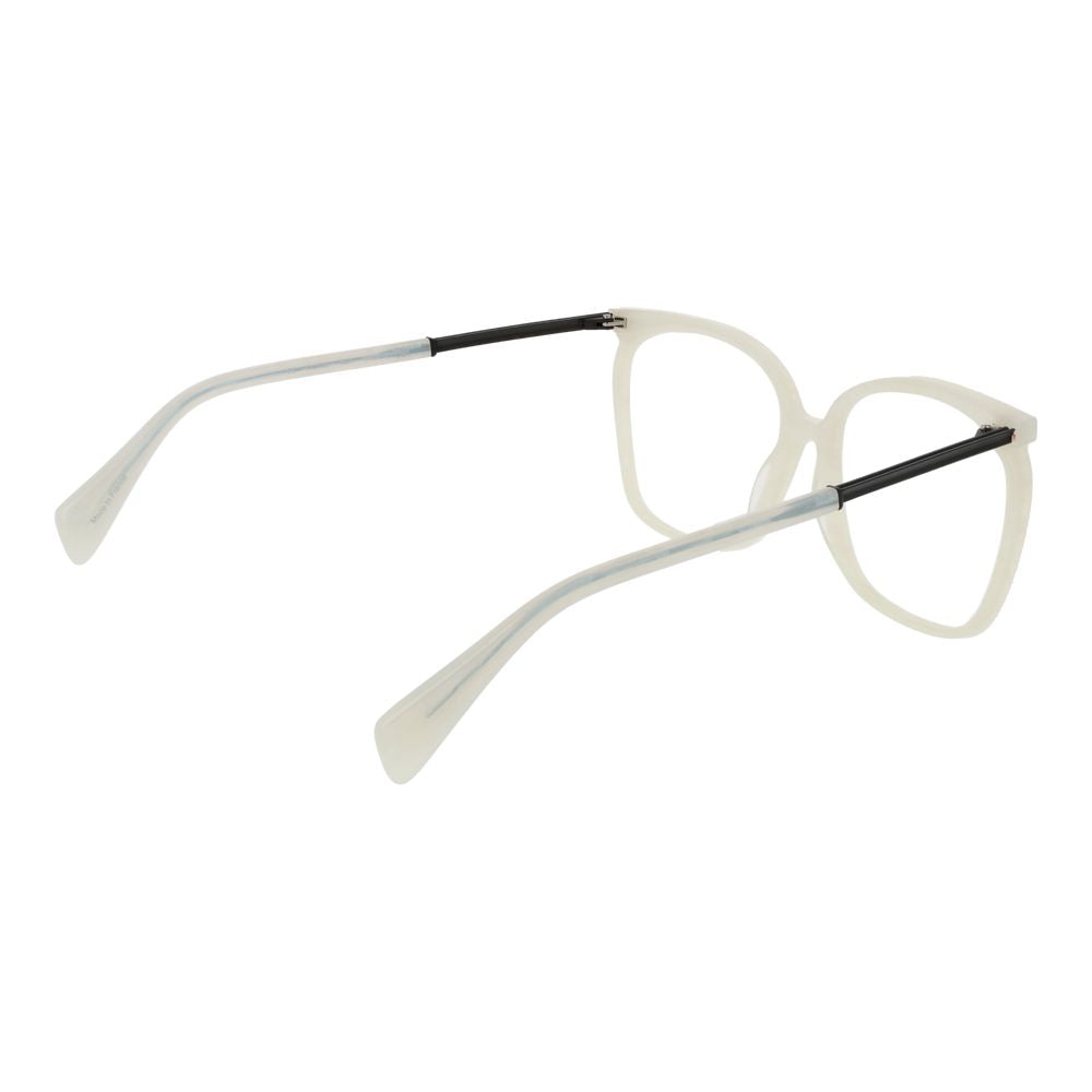 Yohji Yamamoto White Plastic Glasses (Frames) - ClickThatClicks 