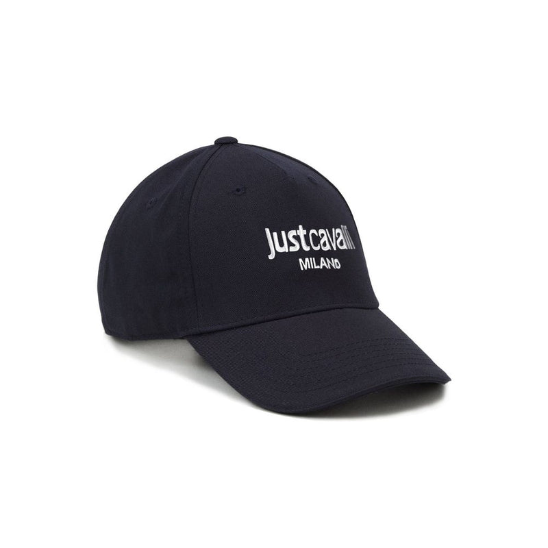 Just Cavalli Black Cotton Hats & Cap