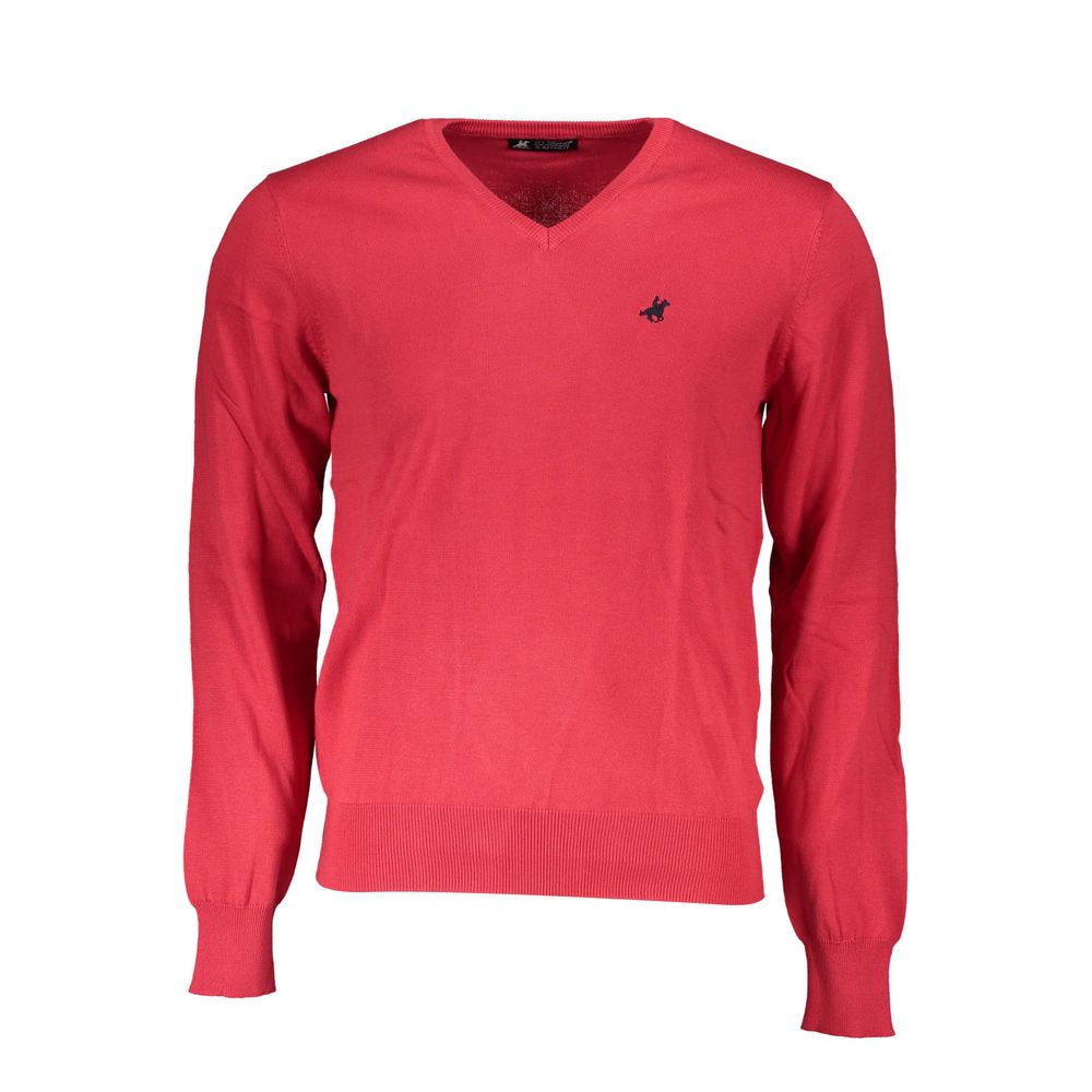 U.S. Grand Polo Red Cotton Sweater