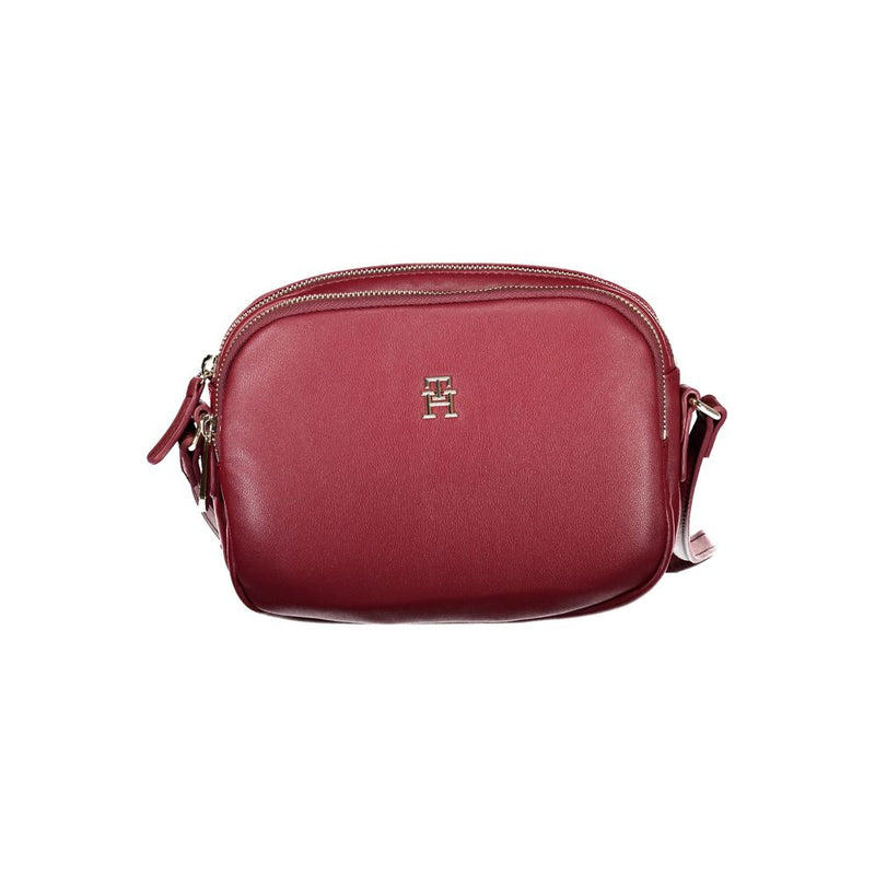Tommy Hilfiger Red Polyester Handbag
