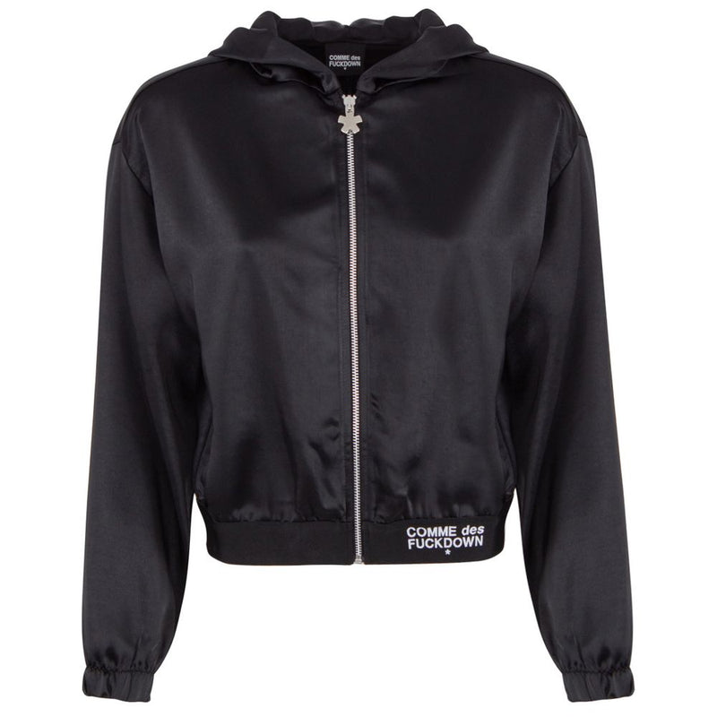 Comme Des Fuckdown Black Polyester Women Jacket
