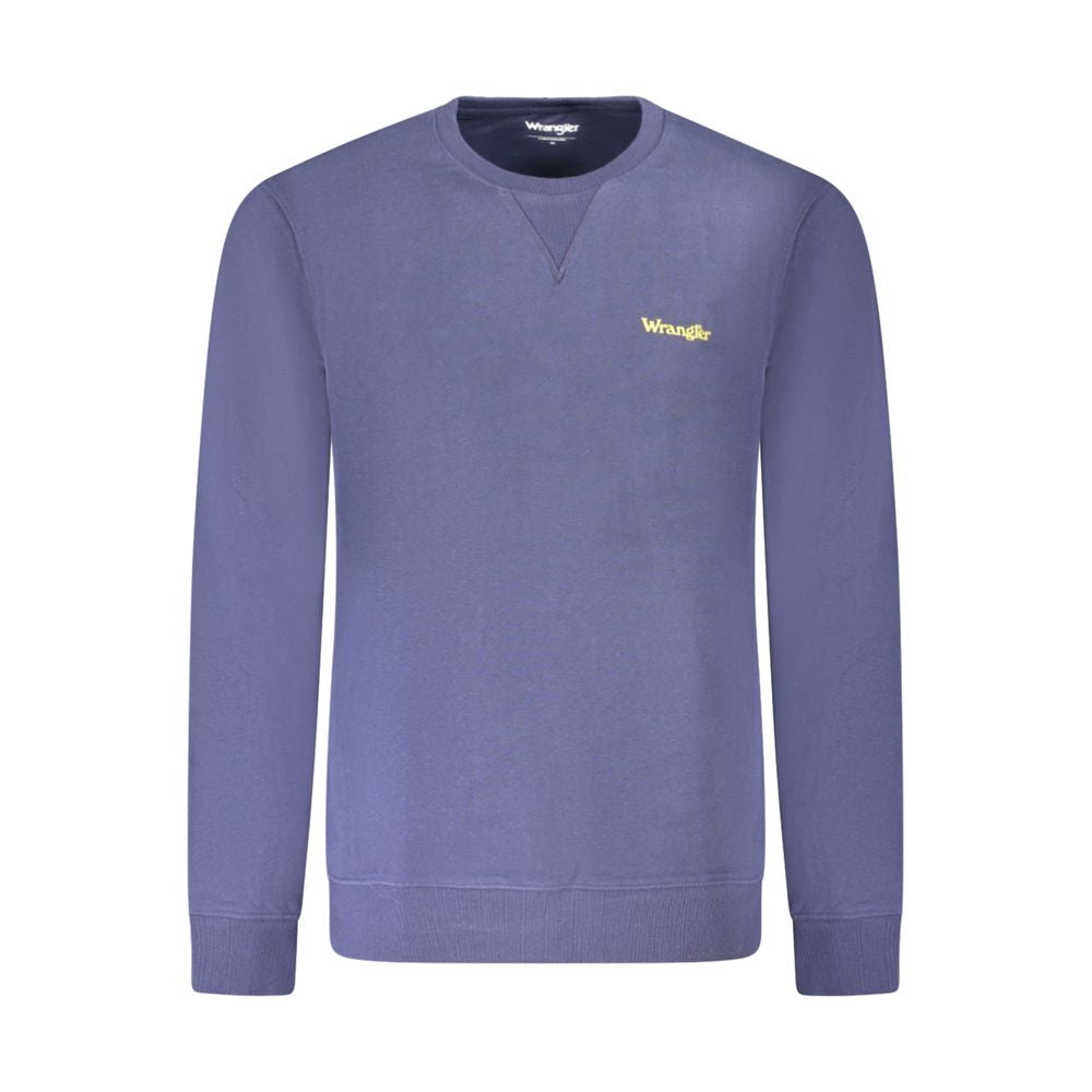 Wrangler Blu Cotton Men Sweatshirt - ClickThatClicks 