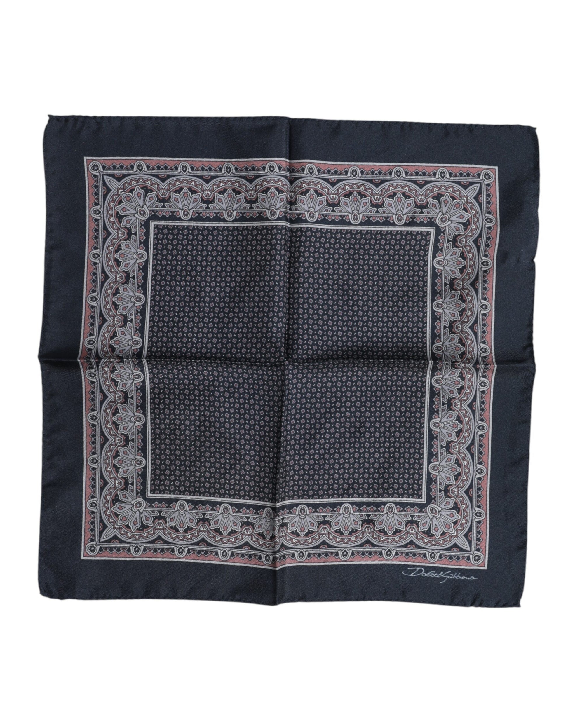 Dolce & Gabbana Multicolor Fantasy Silk Square Foulard Scarf - ClickThatClicks 
