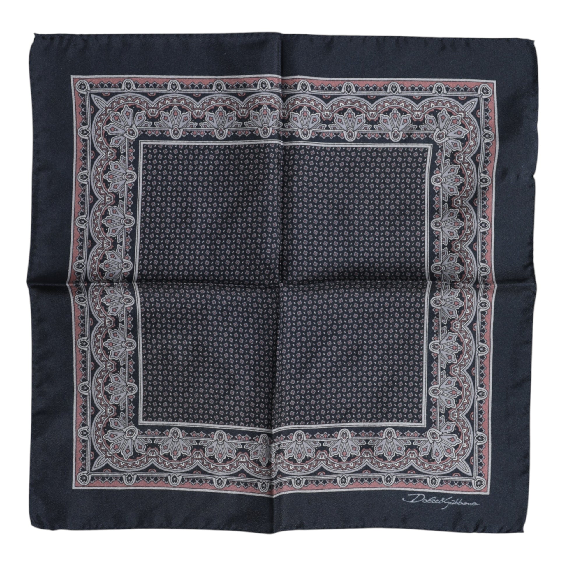 Dolce & Gabbana Multicolor Fantasy Silk Square Foulard Scarf - ClickThatClicks 