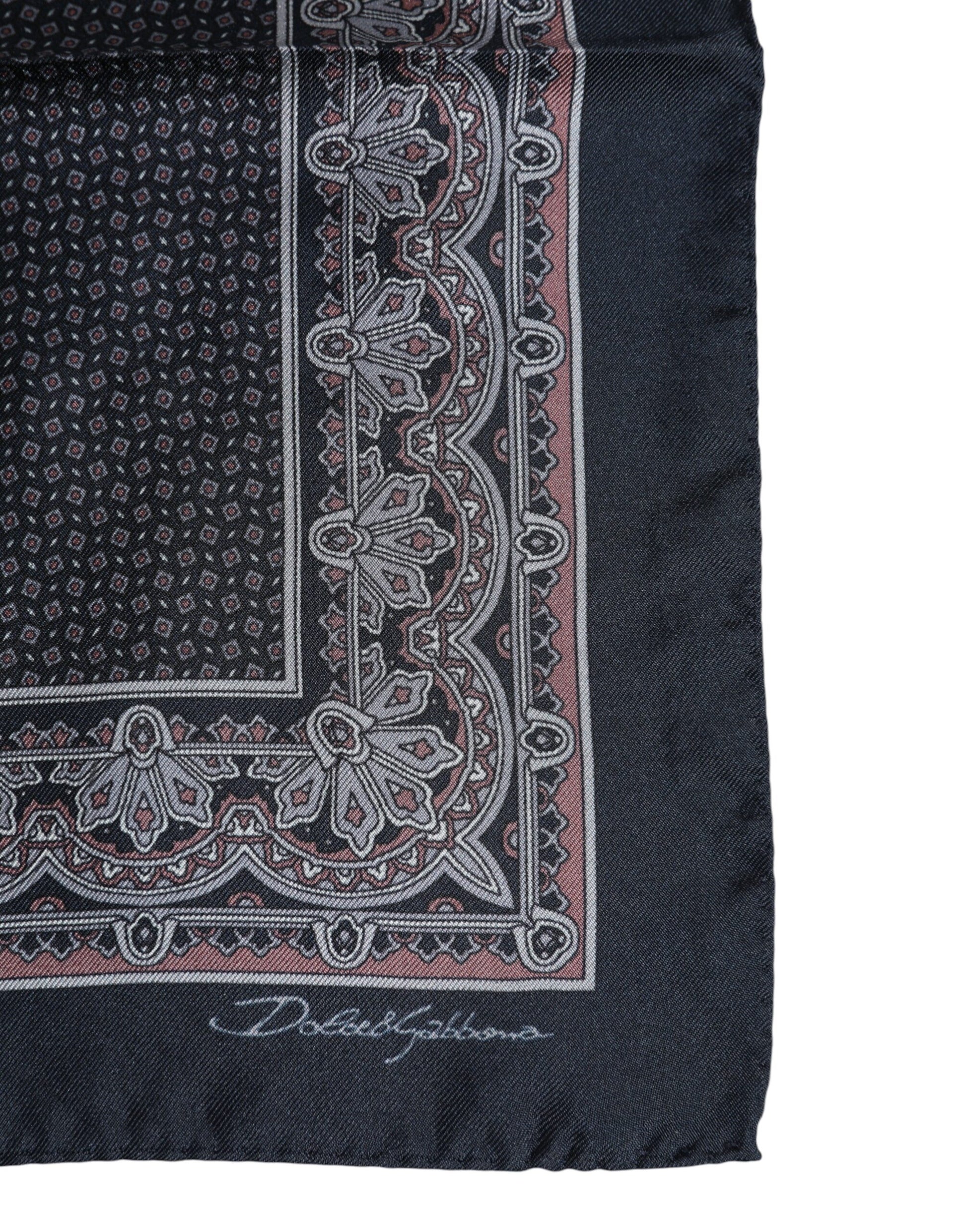 Dolce & Gabbana Multicolor Fantasy Silk Square Foulard Scarf - ClickThatClicks 