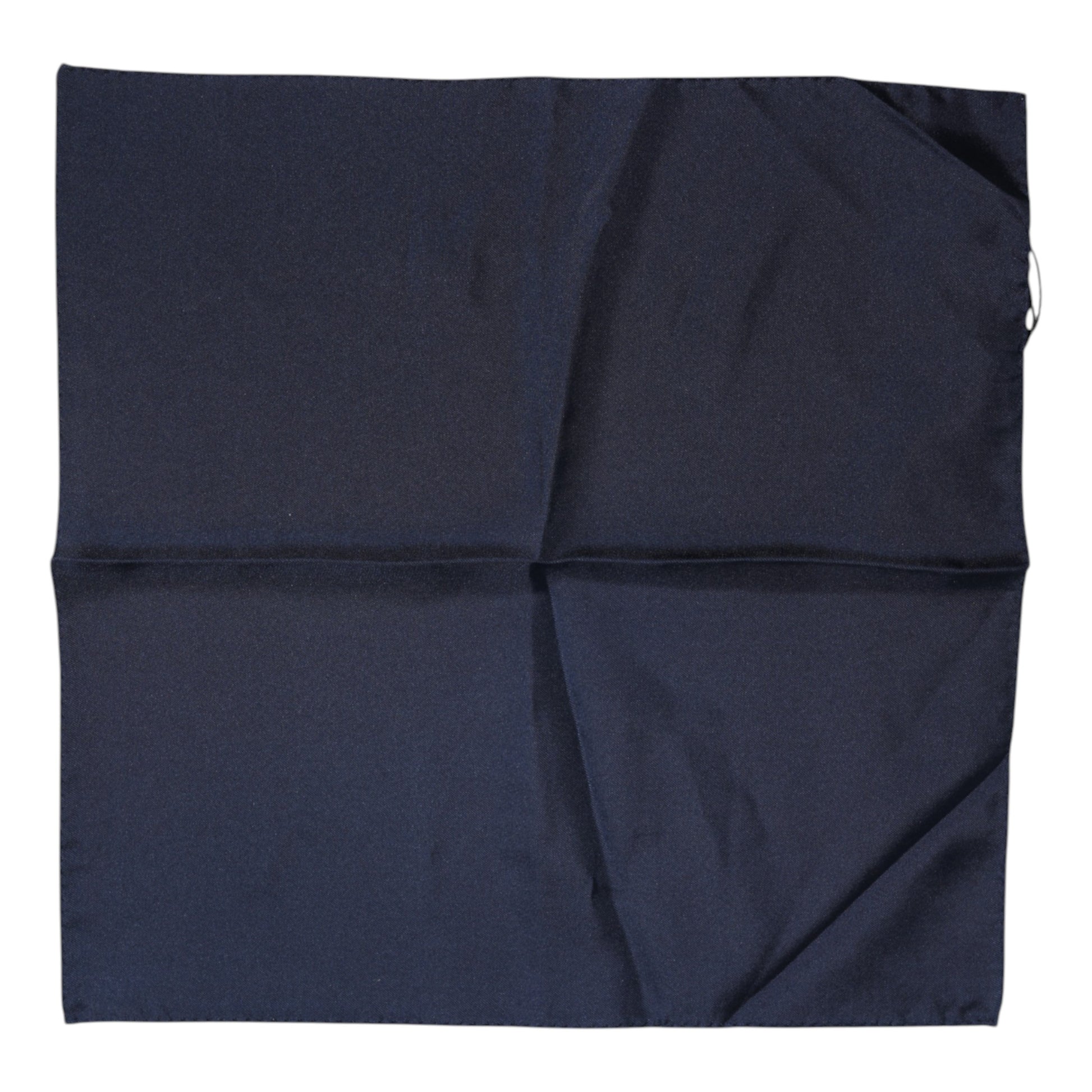 Dolce & Gabbana Dark Blue Silk Square Men Foulard Scarf - ClickThatClicks 