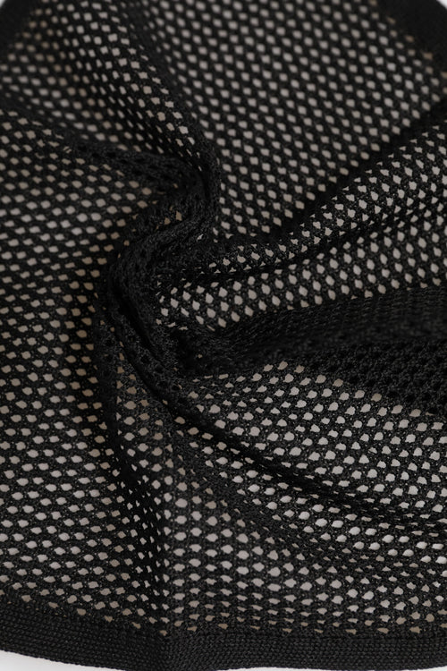 Dolce & Gabbana Black Patterned Cotton Square Foulard Scarf - ClickThatClicks 