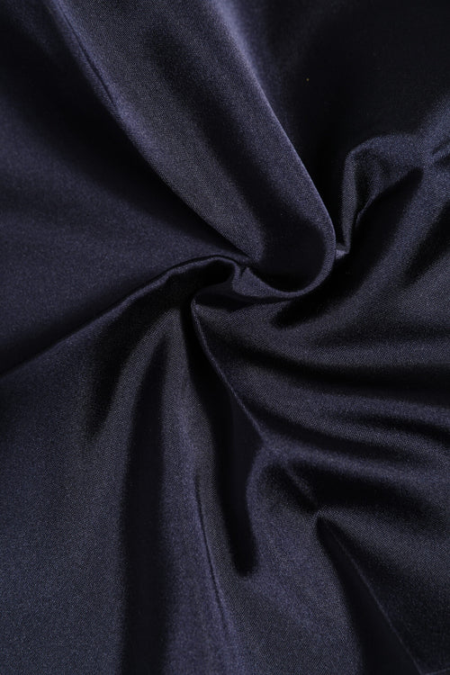 Dolce & Gabbana Dark Blue Silk Square Men Foulard Scarf - ClickThatClicks 