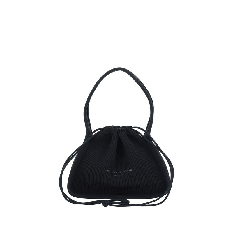Alexander Wang Black Polyester Shoulder Bag