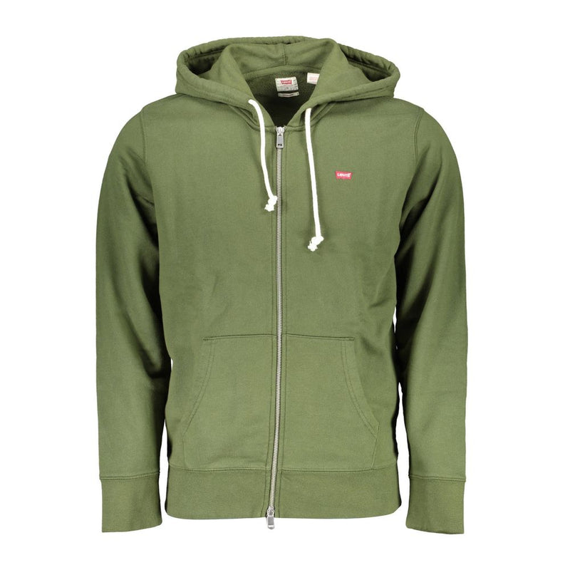 Levi's Green Cotton Men Sweater