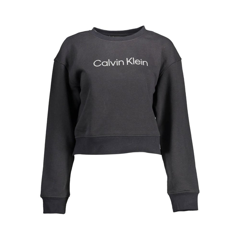 Calvin Klein Black Cotton Women Sweater