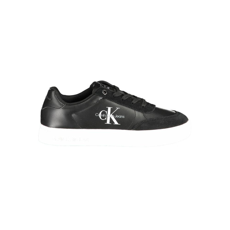 Calvin Klein Black Polyester Sneaker