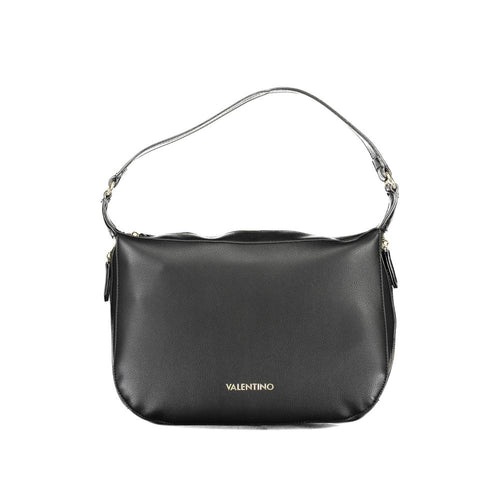 Mario Valentino Black Polyurethane Women Handbag - ClickThatClicks 