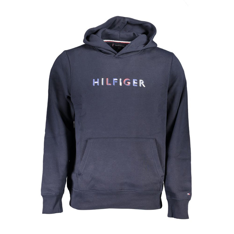 Tommy Hilfiger Blue Cotton Men Sweater