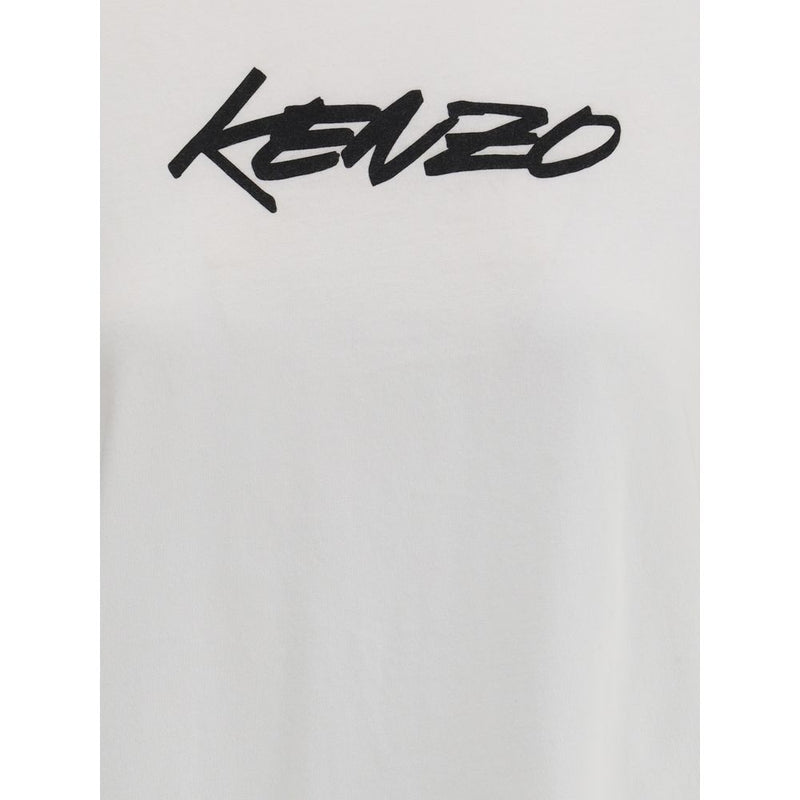 Kenzo White Cotton T-Shirt