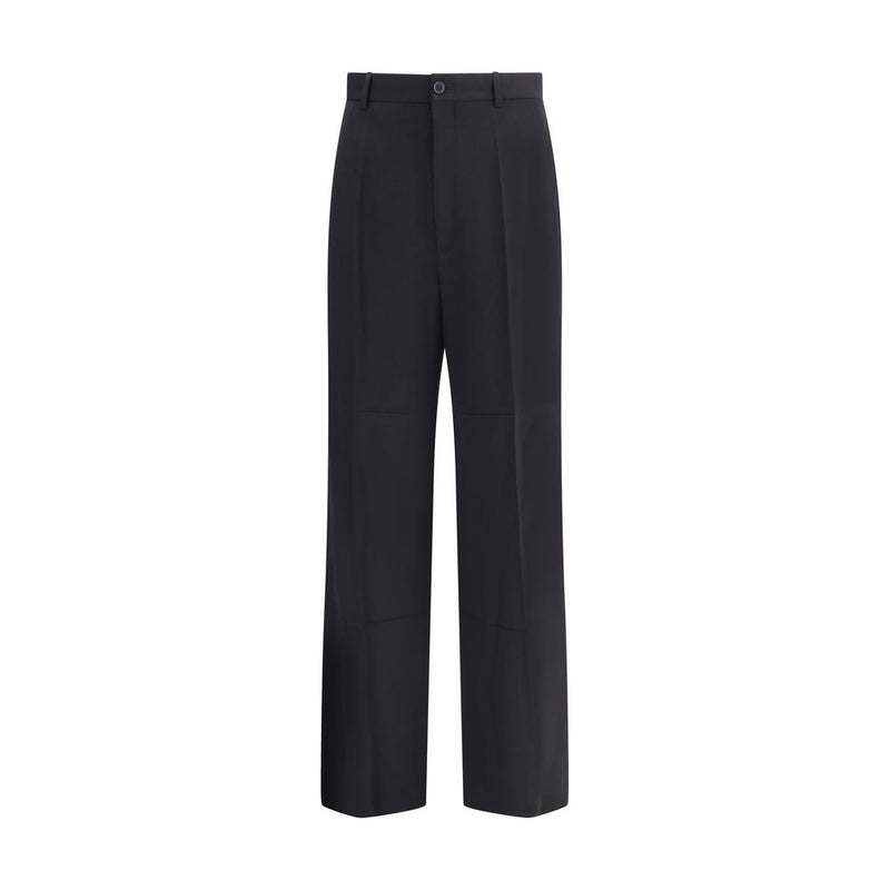 Balenciaga Black Viscose Dress Pants