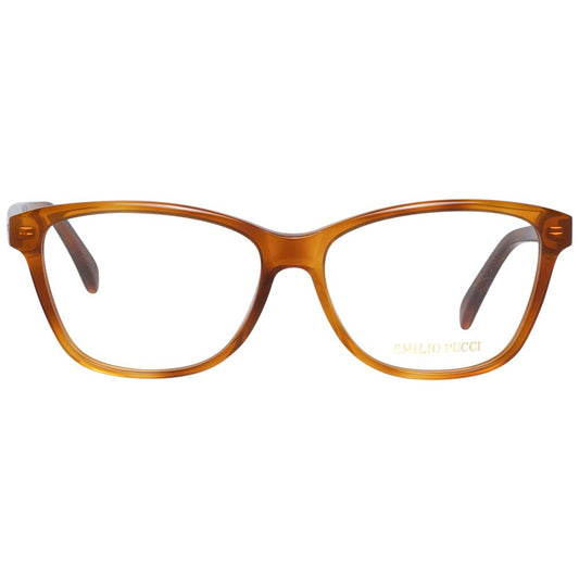 Emilio Pucci Brown Plastic Glasses (Frames) - ClickThatClicks 