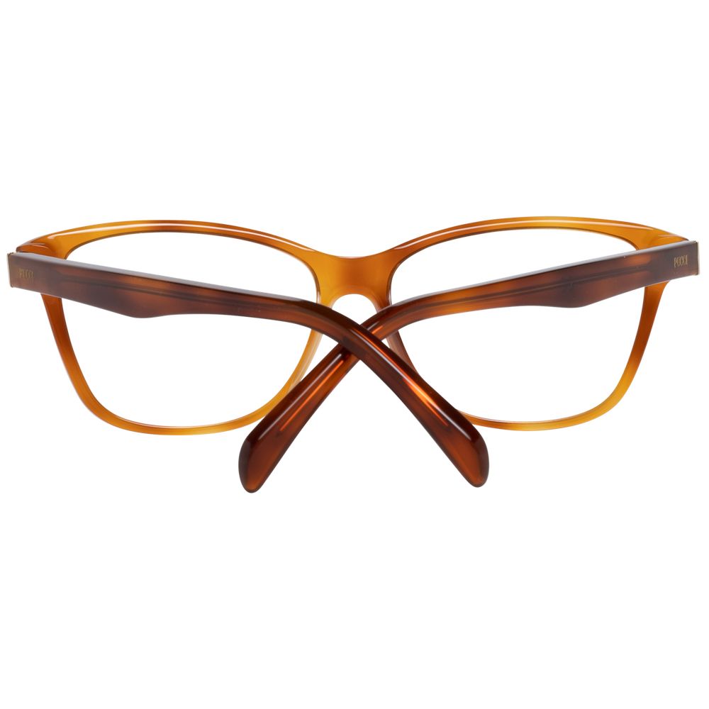 Emilio Pucci Brown Plastic Glasses (Frames) - ClickThatClicks 