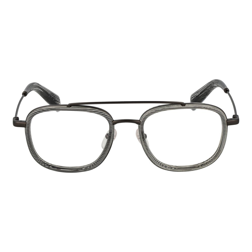 Yohji Yamamoto Gray Plastic Glasses (Frames) - ClickThatClicks 