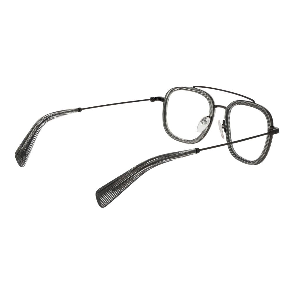 Yohji Yamamoto Gray Plastic Glasses (Frames) - ClickThatClicks 