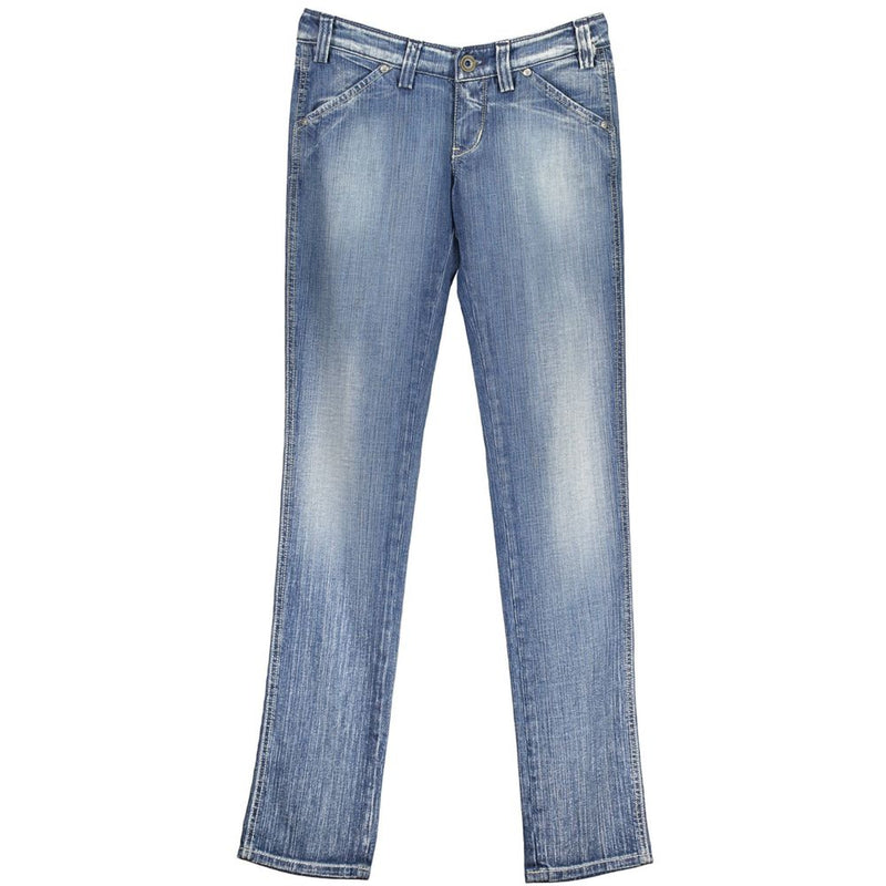 RE-START Blue Cotton Women's Jean