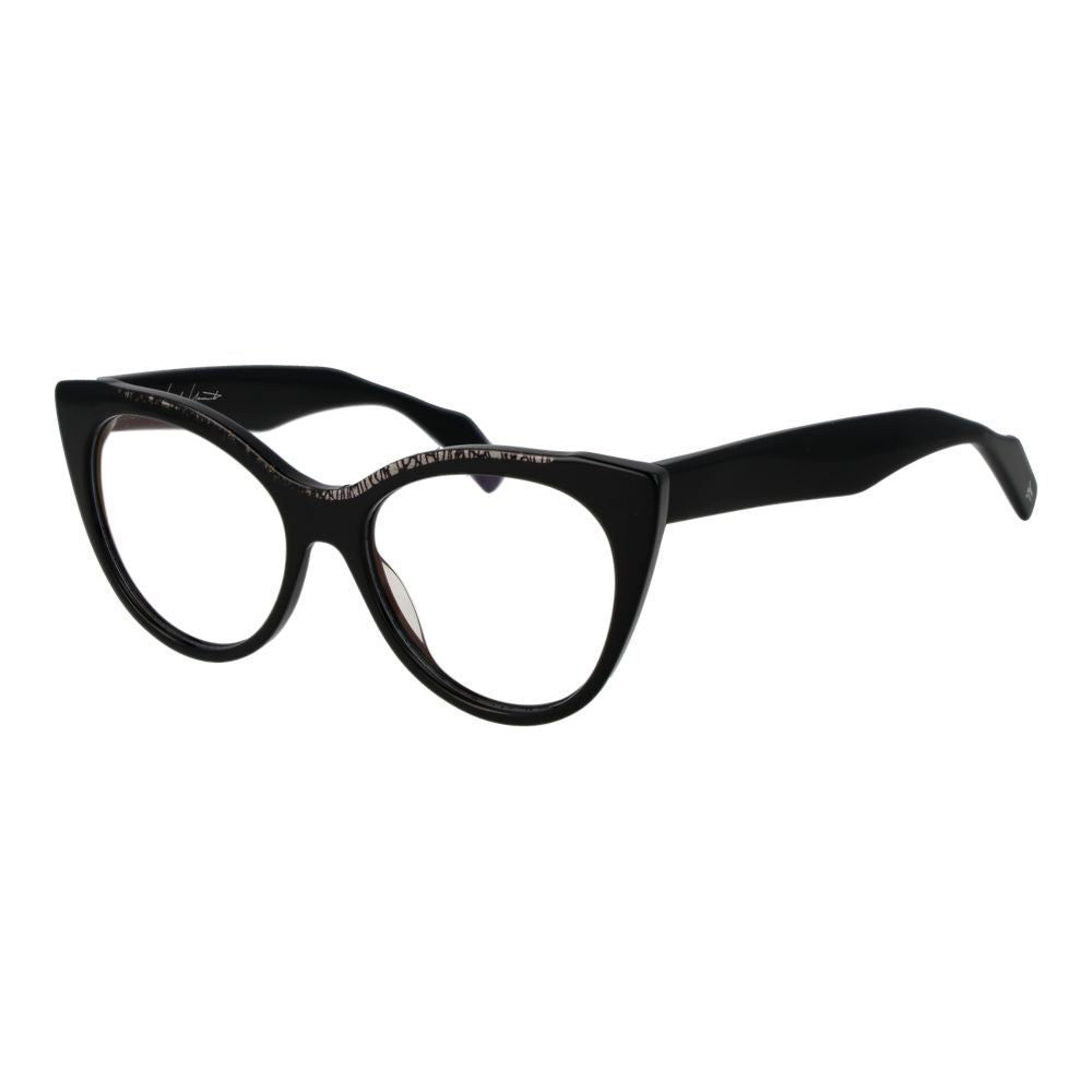 Yohji Yamamoto Black Plastic Glasses (Frames) - ClickThatClicks 