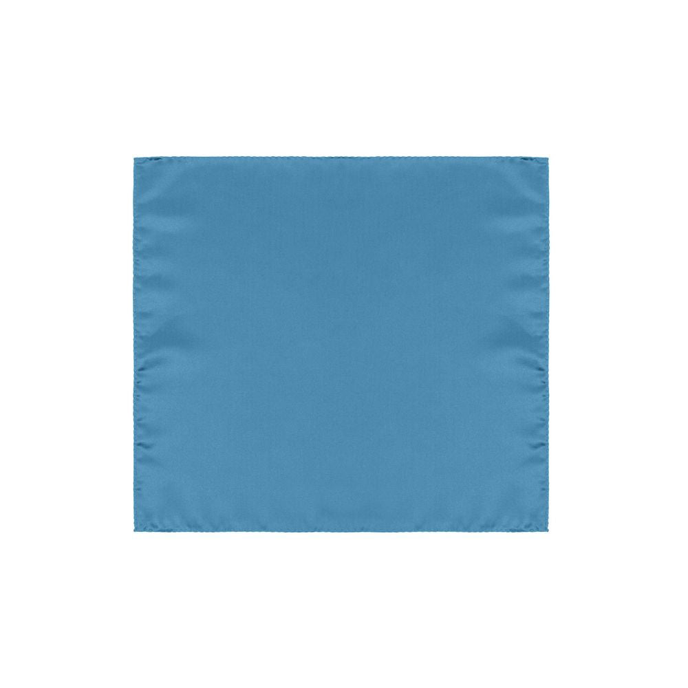 Dolce & Gabbana Light Blue Silk Pocket Square - ClickThatClicks 