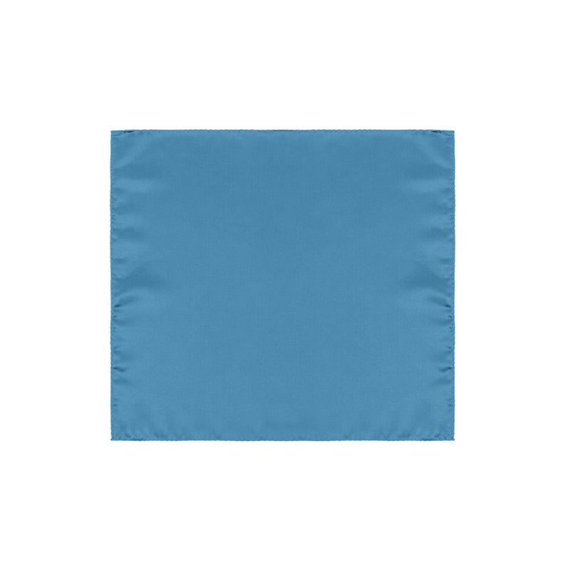 Dolce & Gabbana Light Blue Silk Pocket Square