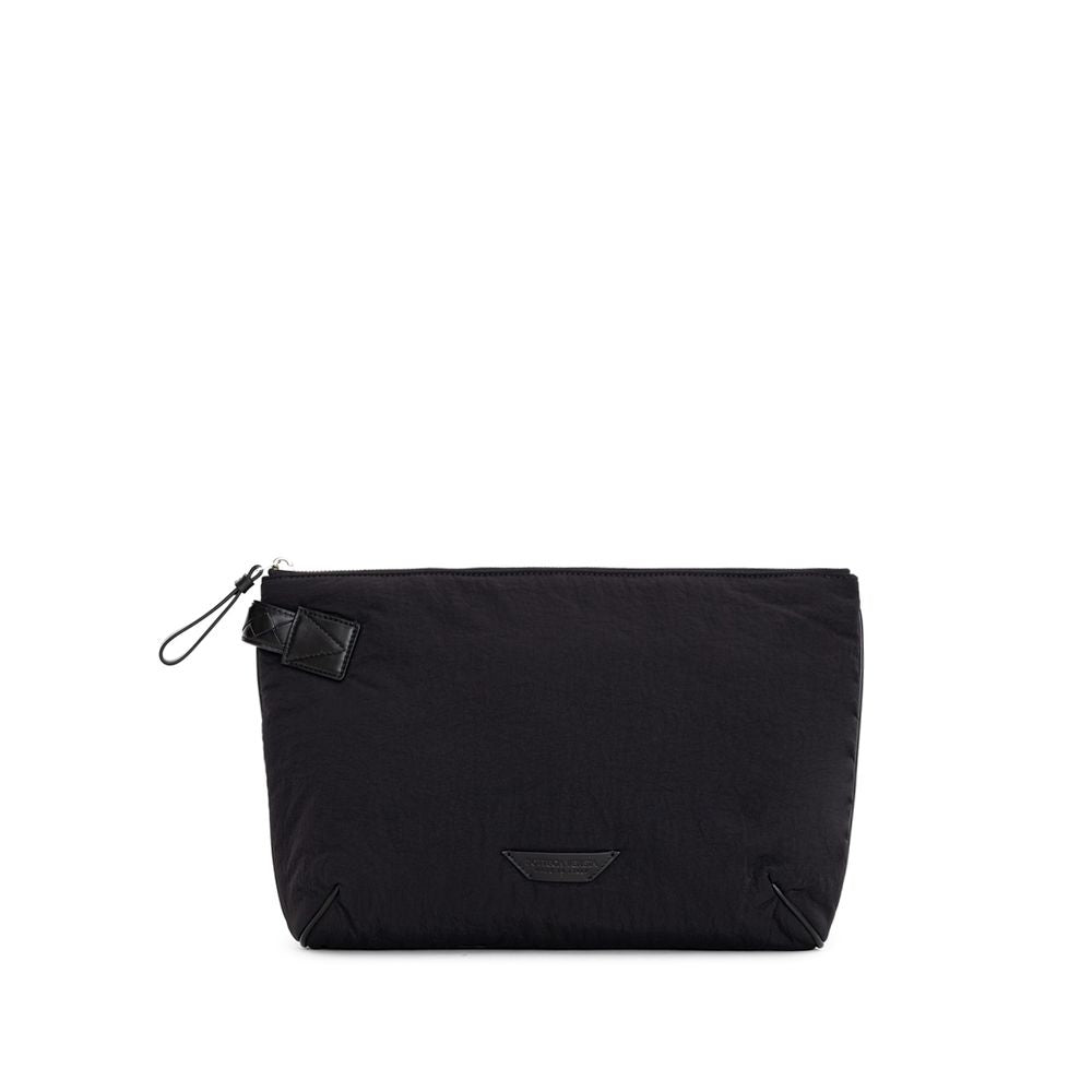 Bottega Veneta Black Nylon Clutch Bag - ClickThatClicks 