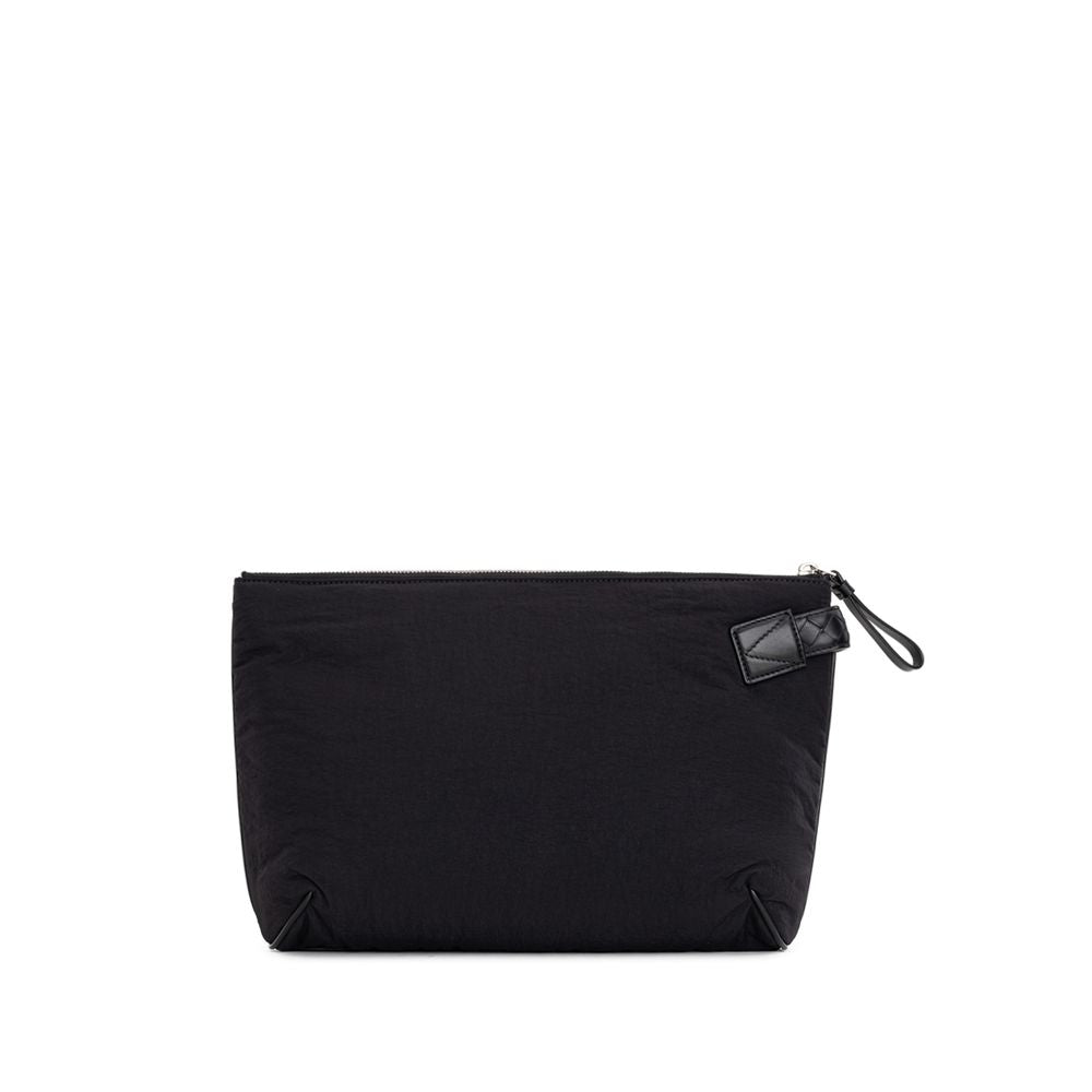 Bottega Veneta Black Nylon Clutch Bag - ClickThatClicks 