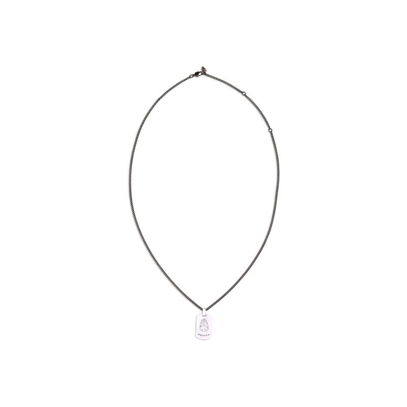 Alexander McQueen Silver Metal Necklace