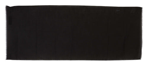 Dolce & Gabbana Dark Gray Virgin Wool Striped Pattern Wrap Scarf - ClickThatClicks 
