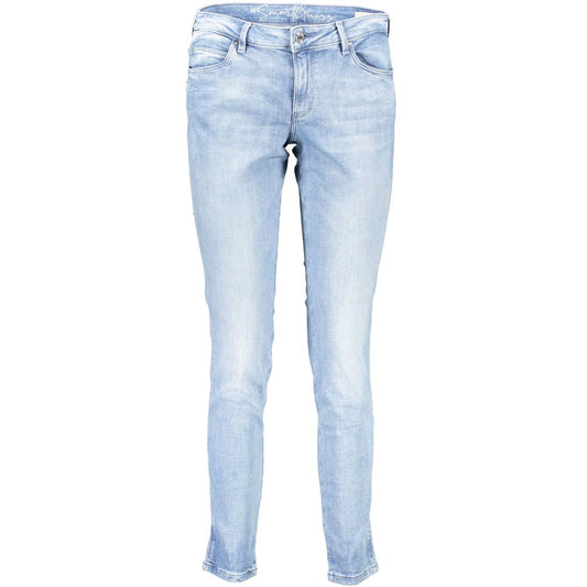 Guess Jeans Azzurro Organic Cotton Women's Jeans - ClickThatClicks 