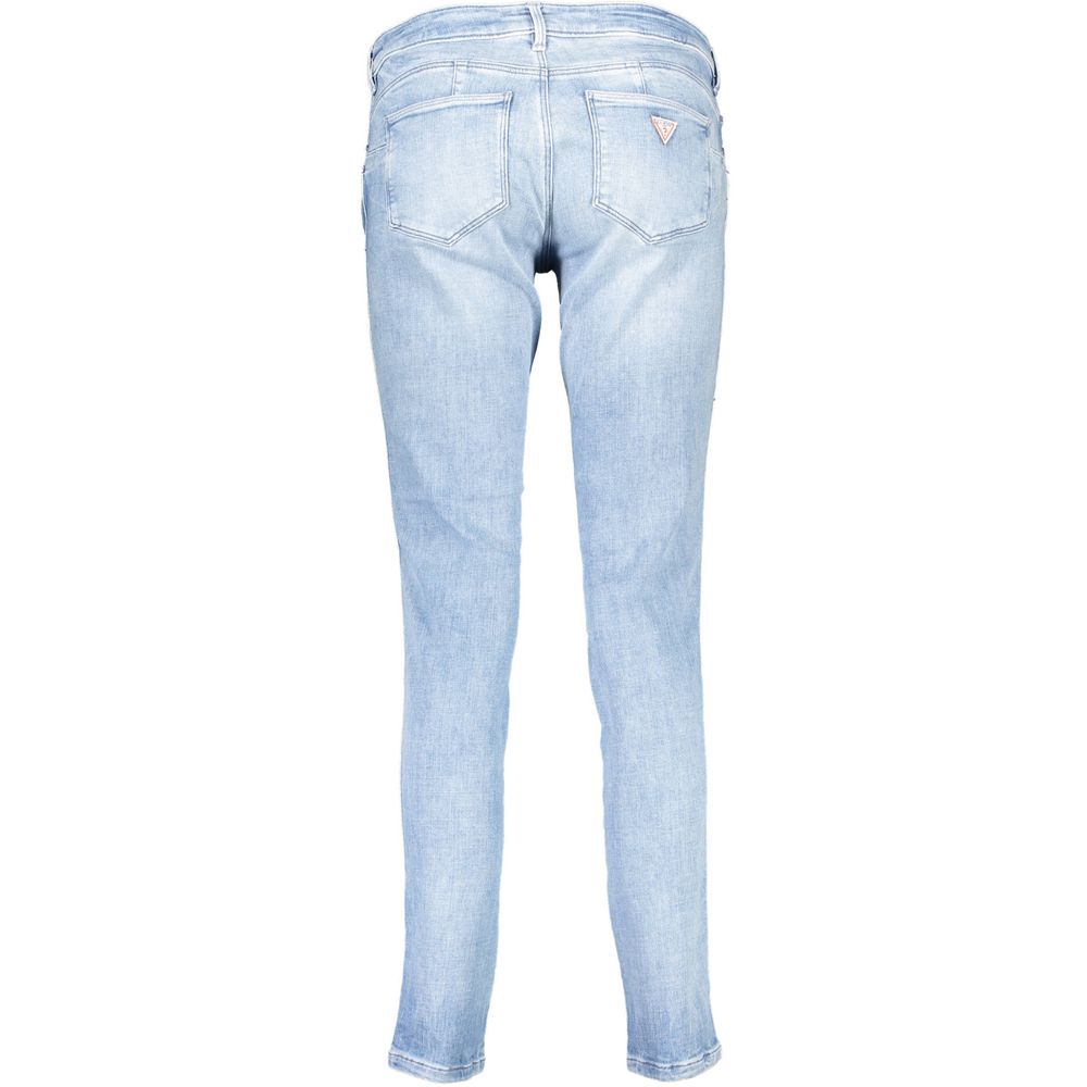 Guess Jeans Azzurro Organic Cotton Women's Jeans - ClickThatClicks 