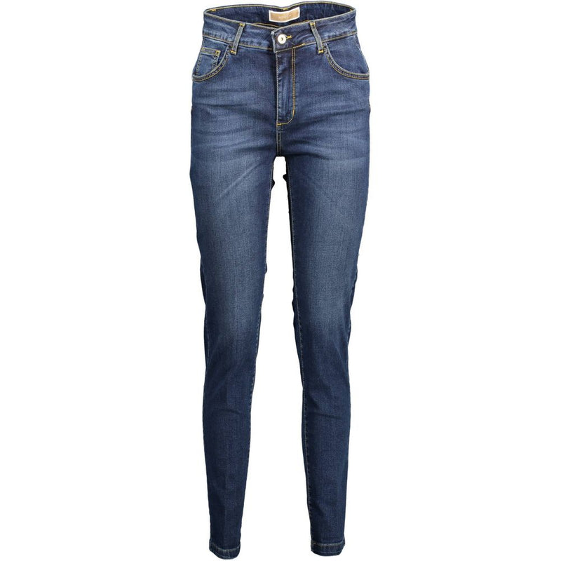 Kocca Blue Cotton Women Jean